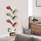 Sorbus 7-Tier Zigzag Tree Bookcase with Open Drawer for Books, Decor, and Accessories